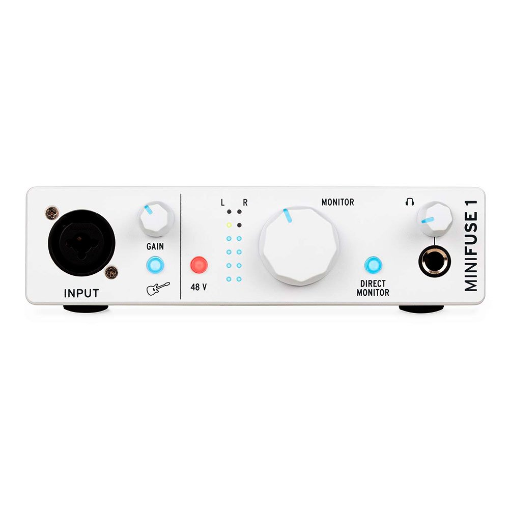 Arturia MiniFuse 1 White – Interfaz de Audio