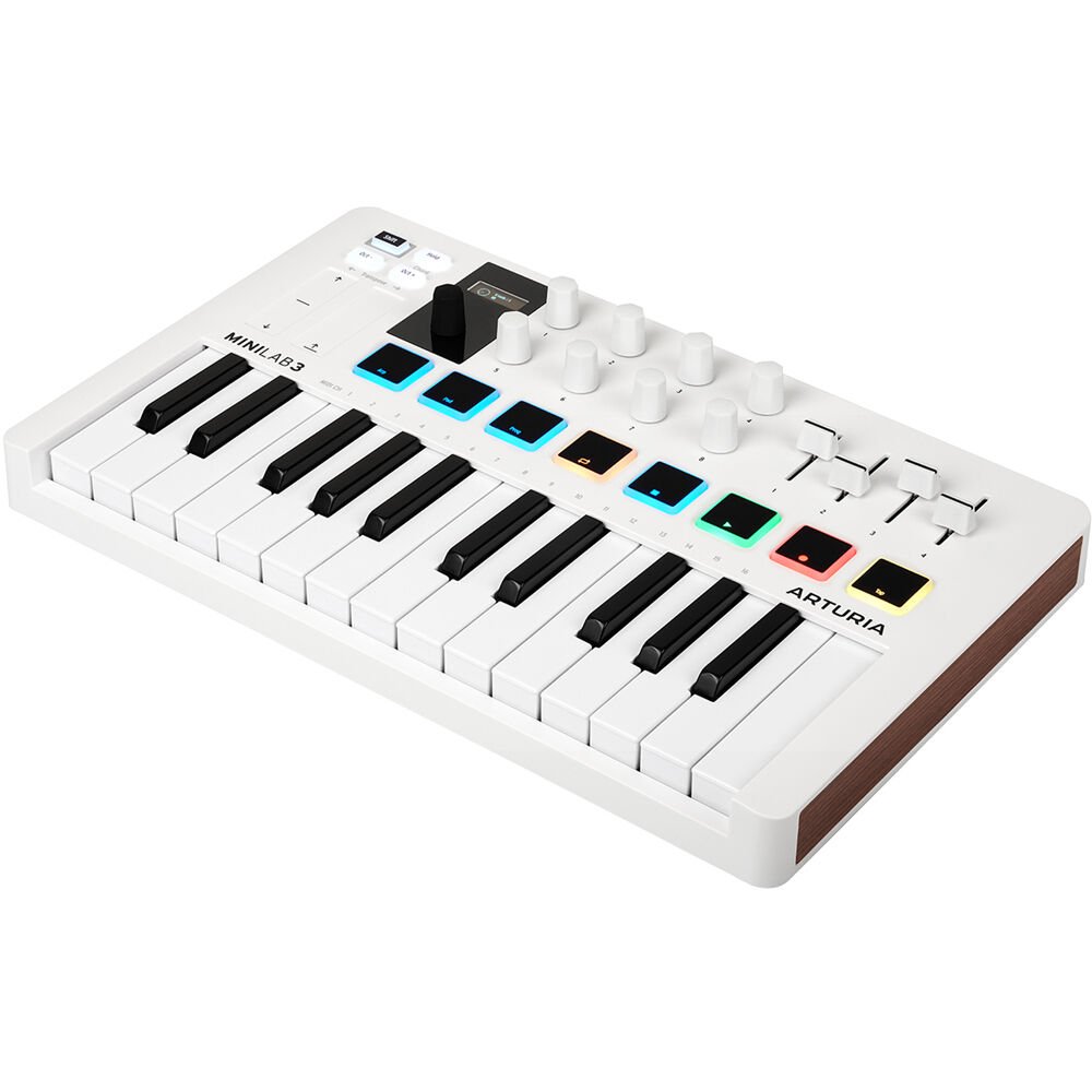 Arturia MiniLab MK3 White Edition – Controlador MIDI