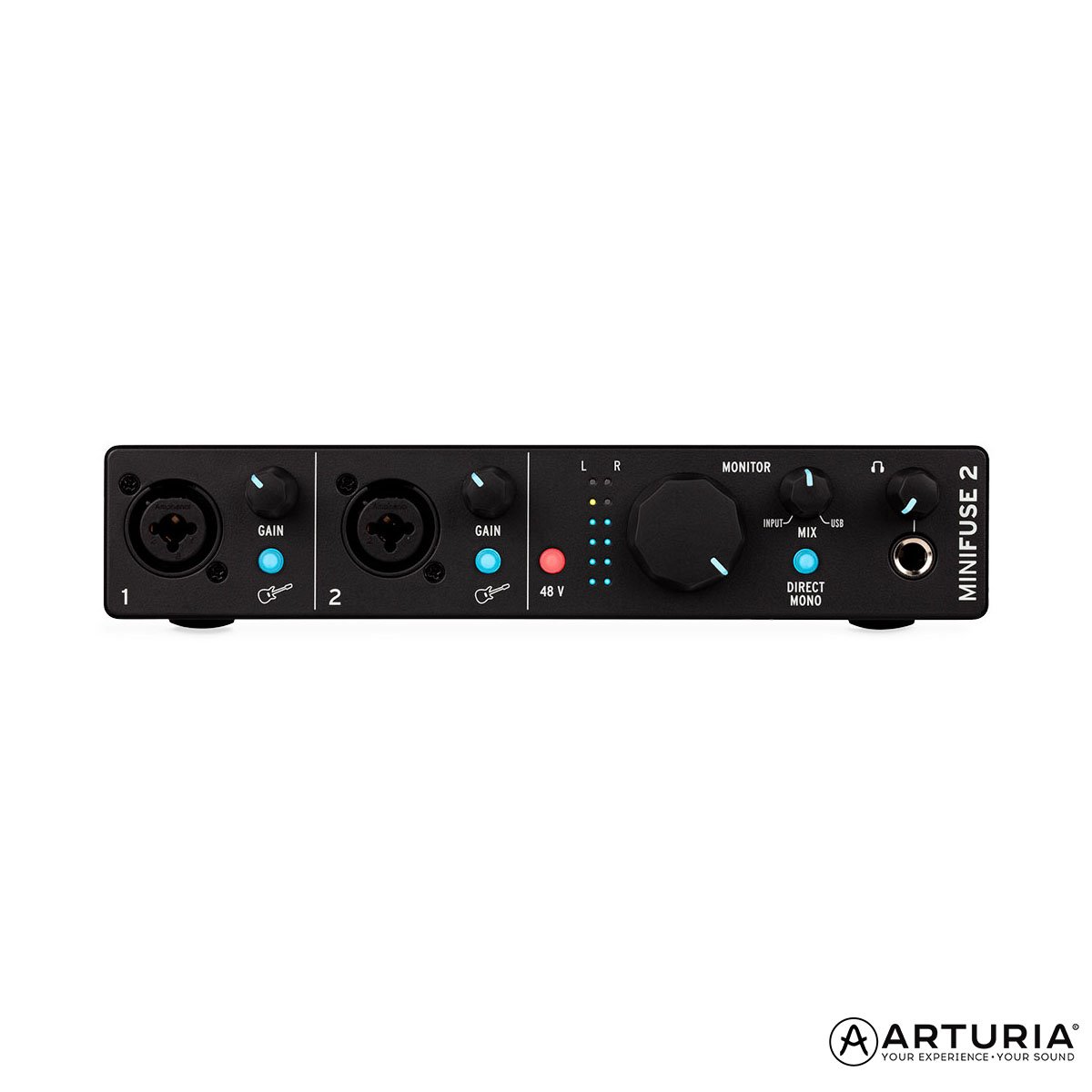 Arturia MiniFuse 2 Black – Interfaz de Audio